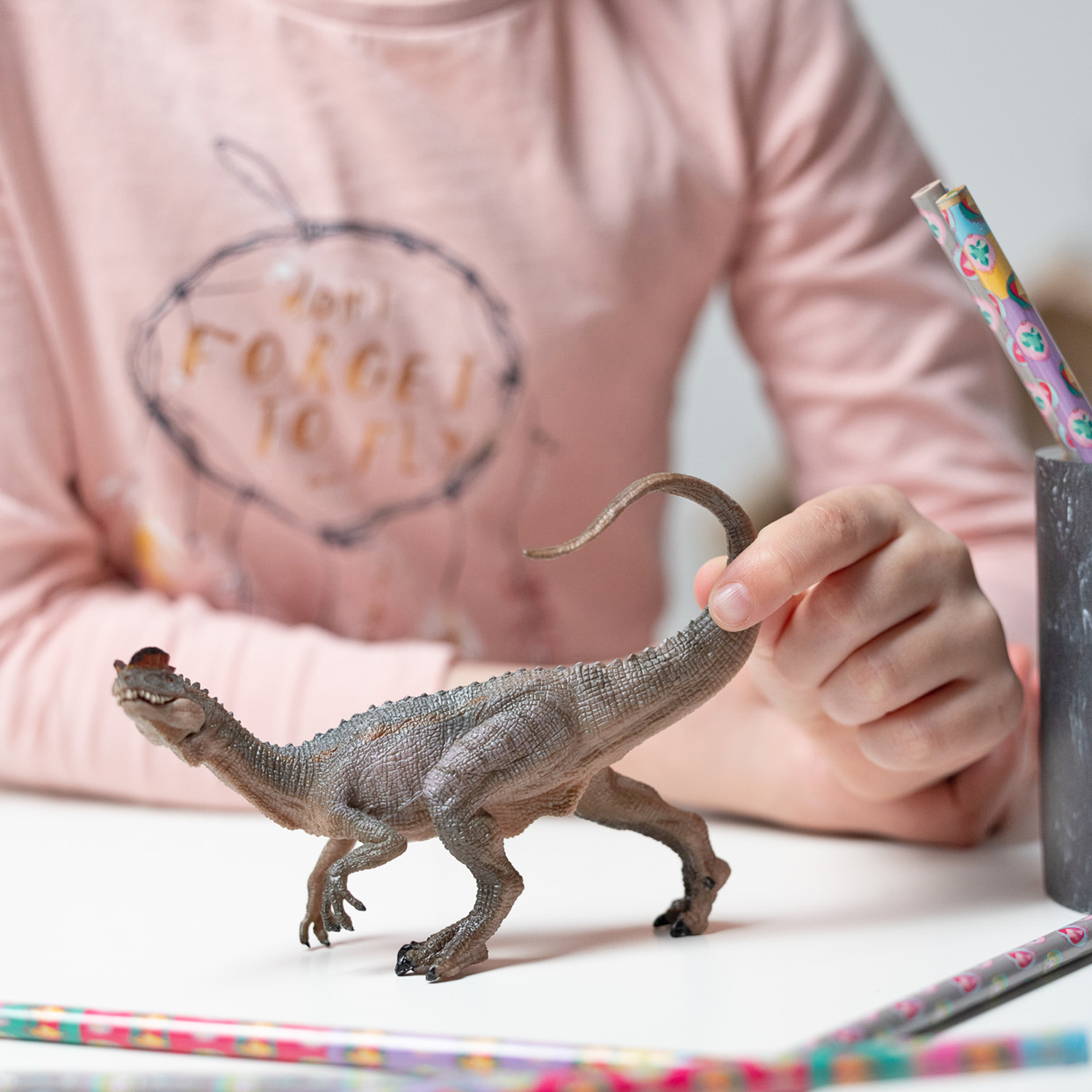 papo-dinosaures-figurine-dilophosaure-carnivore-jurassique image 2