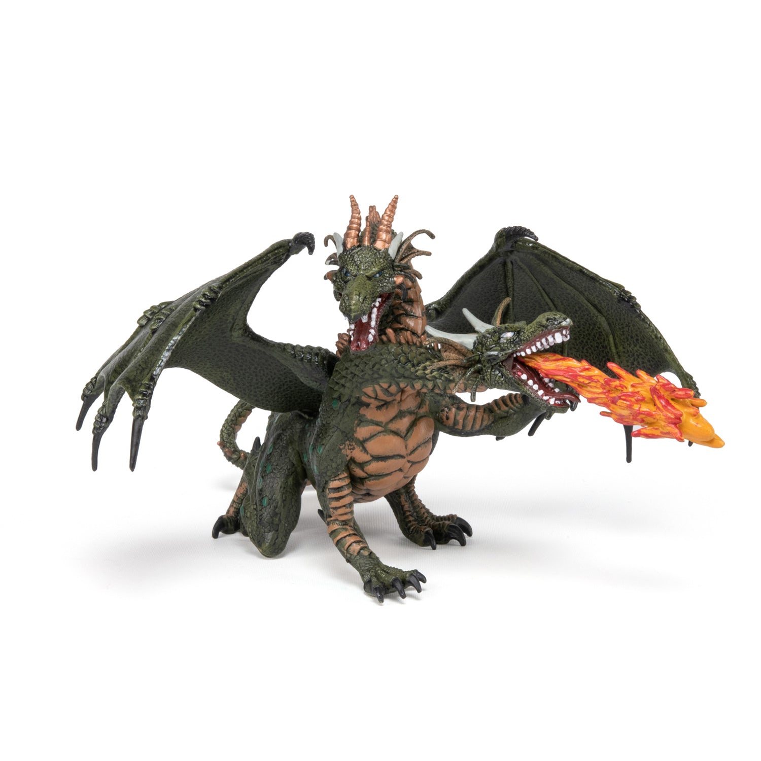 papo-fantasy-figurine-dragon-deux-t-tes-gardien image 2