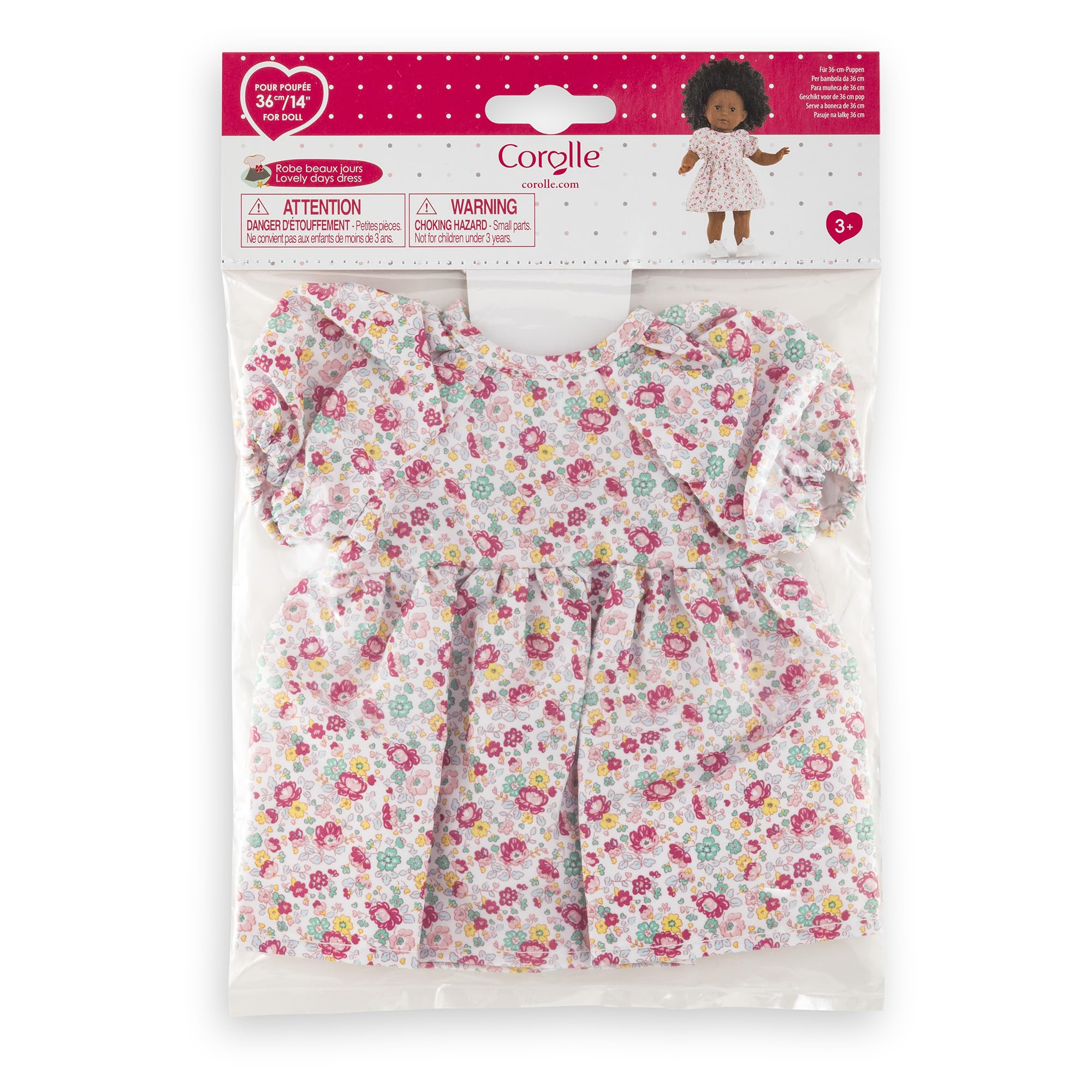 corolle-ma-corolle-robe-beaux-jours-36-cm-fleurs image 2