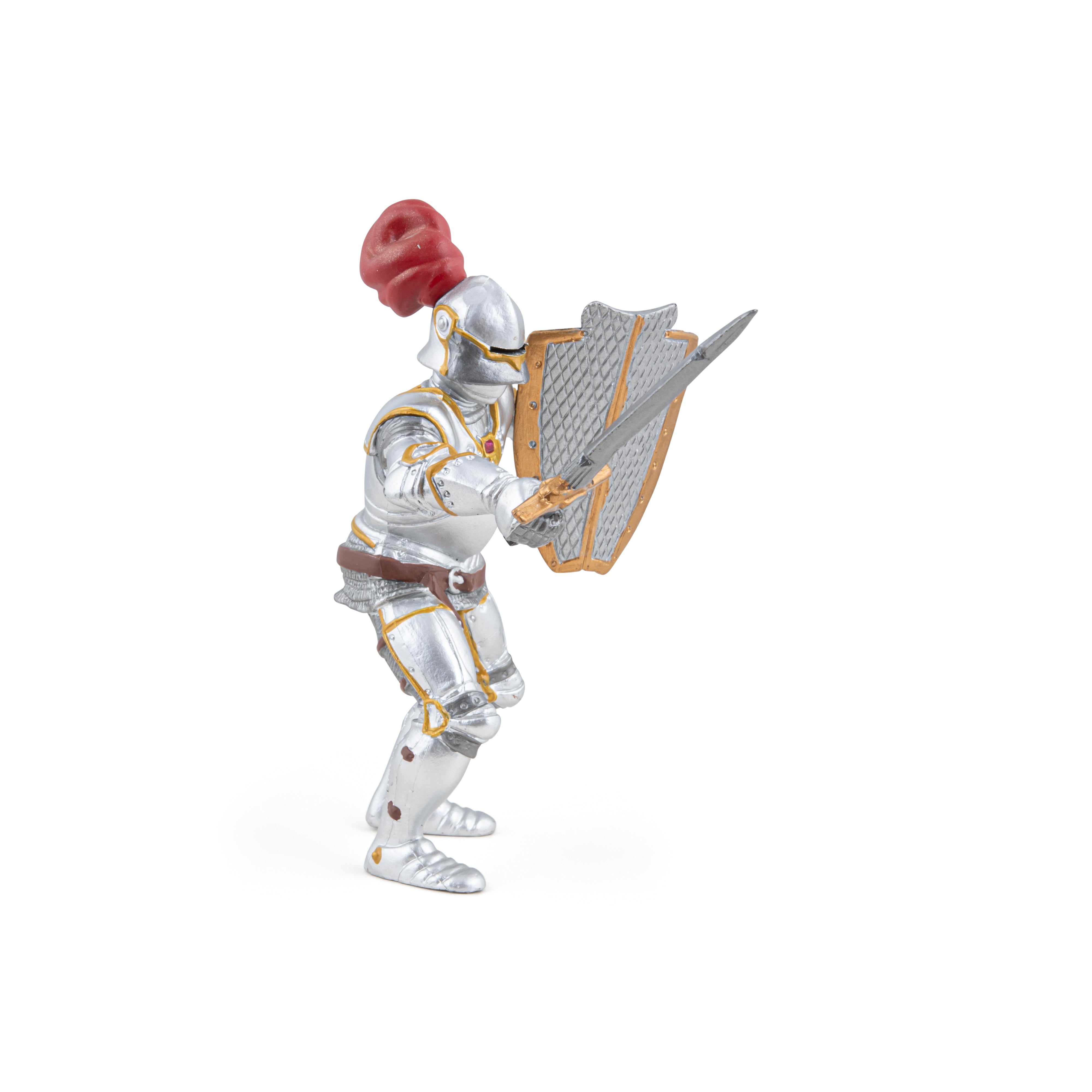 papo-medieval-chevalier-en-armure-plumet-rouge-figurine-p-e image 6