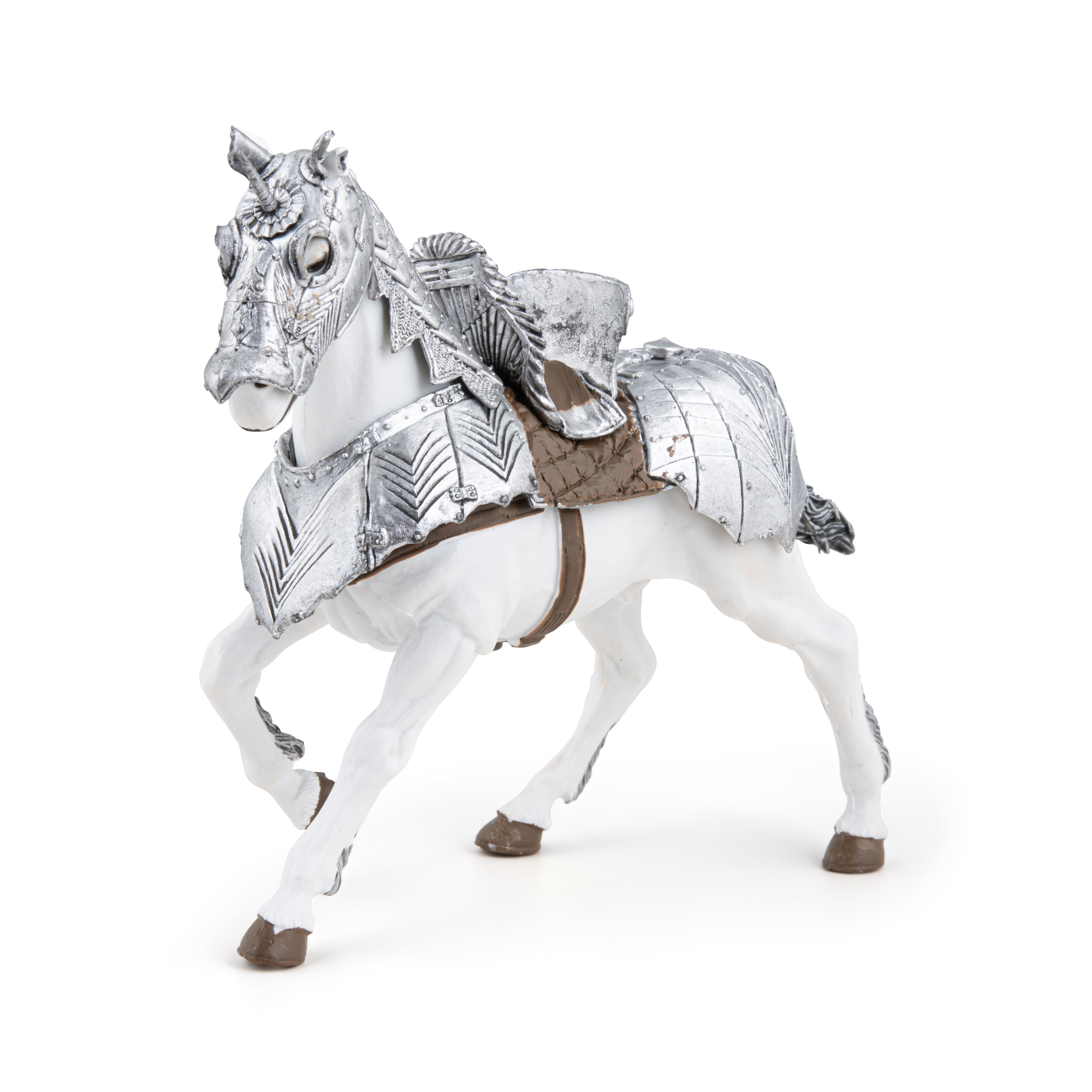 papo-medieval-cheval-en-armure-figurine-destrier image 2