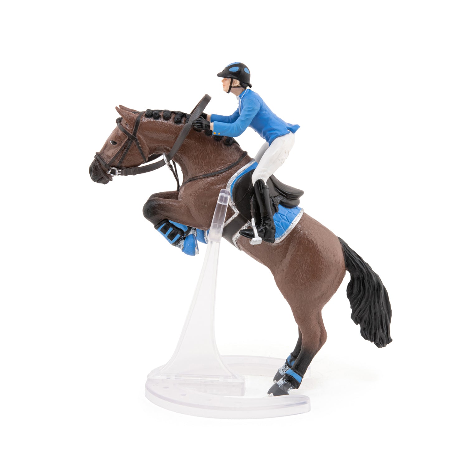papo-horses-figurine-cheval-saut-d-obstacles-et-cavali-re image 3