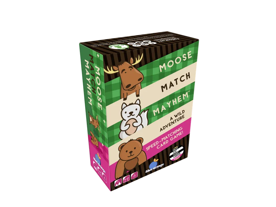 blue-orange-moose-match-mayhem-jeu-de-cartes-animaux image 1