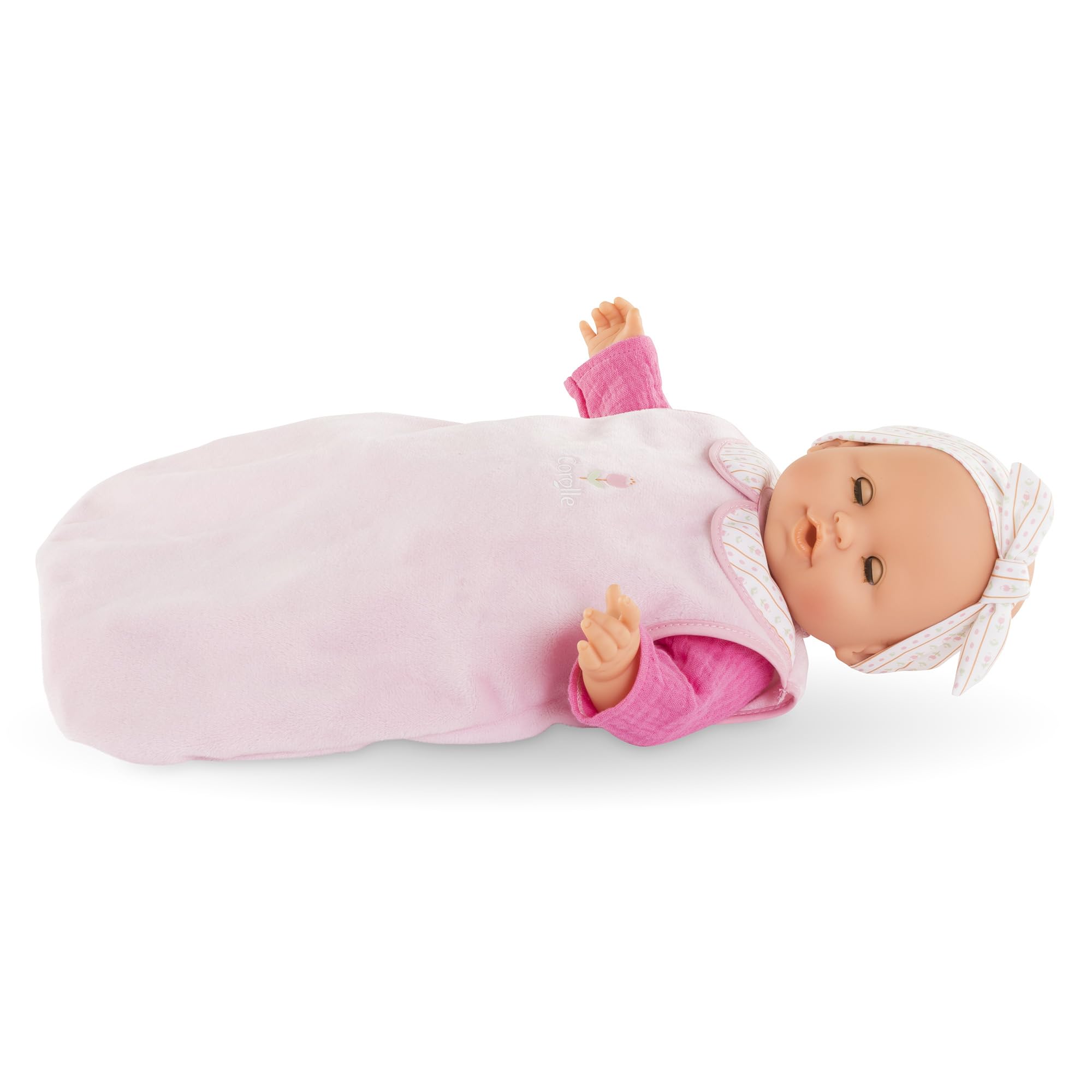 corolle-mon-grand-poupon-turbulette-tulipes-poupon-36cm-nuit image 3