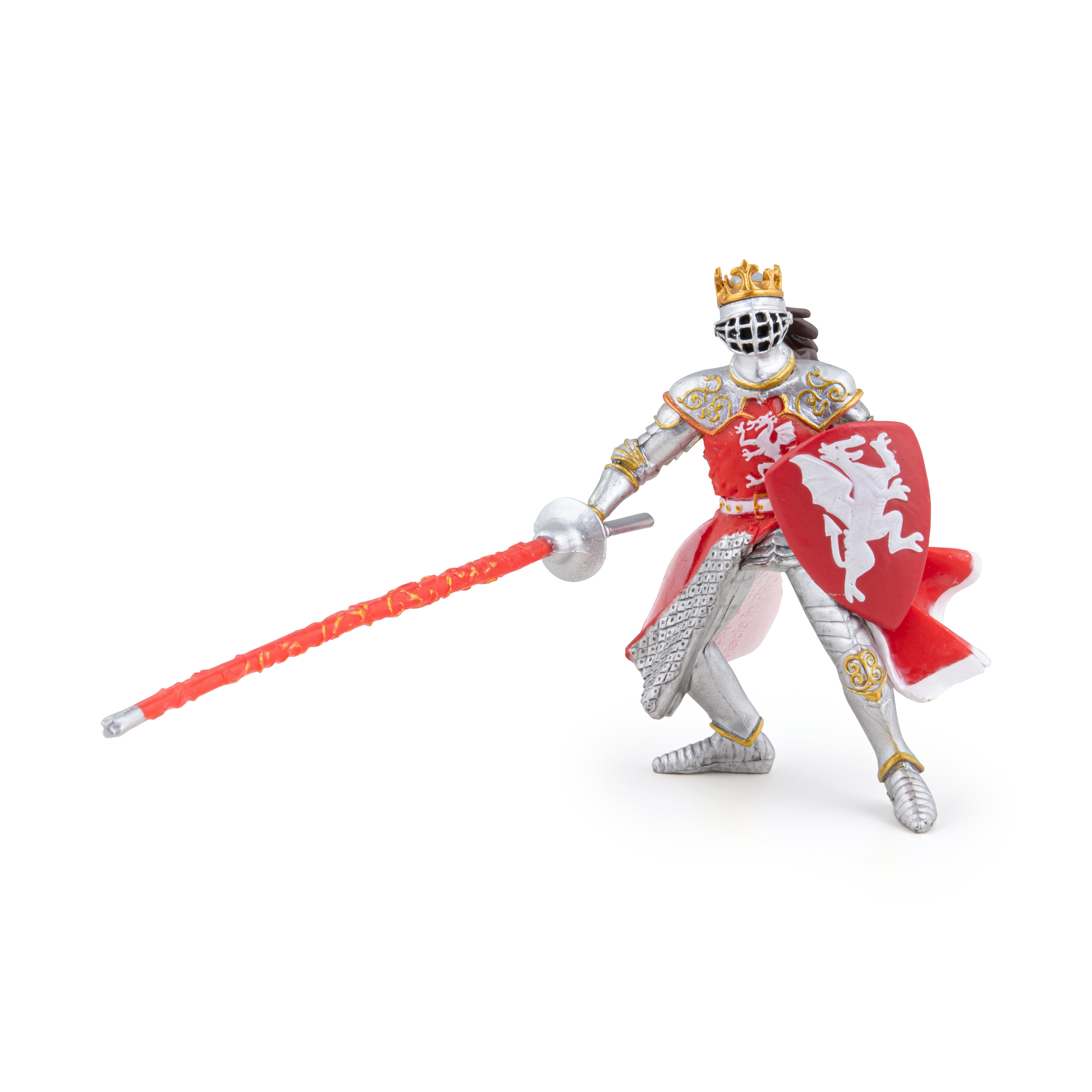 papo-medieval-roi-au-dragon-rouge-figurine-cheval image 3