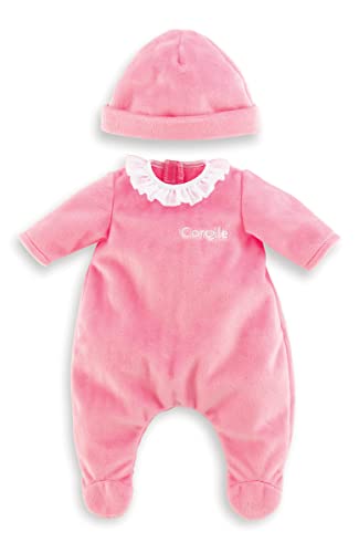 corolle-mon-grand-poupon-pyjama-rose-et-bonnet-36cm image 4