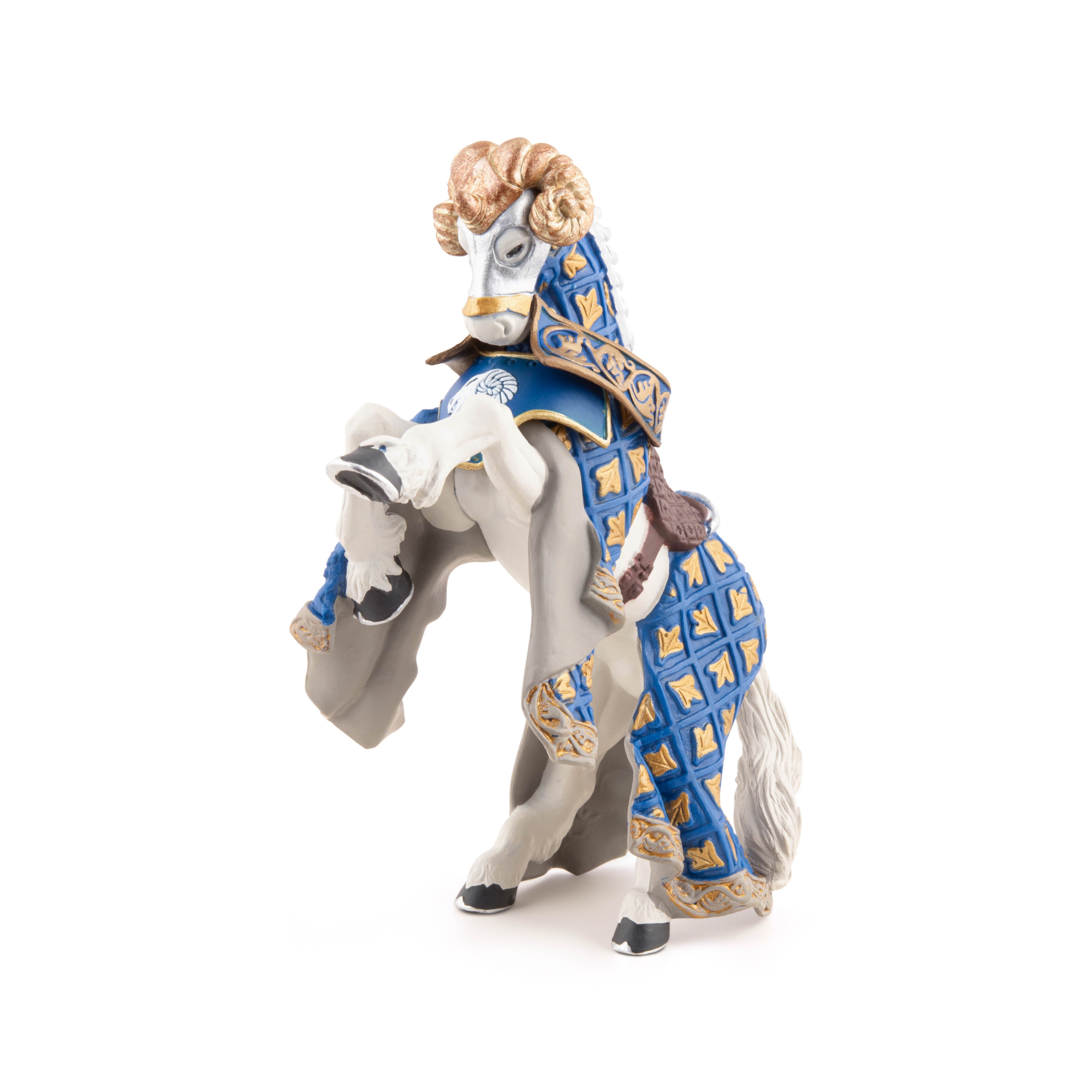 papo-medieval-cheval-du-ma-tre-des-armes-b-lier-figurine-armure image 1