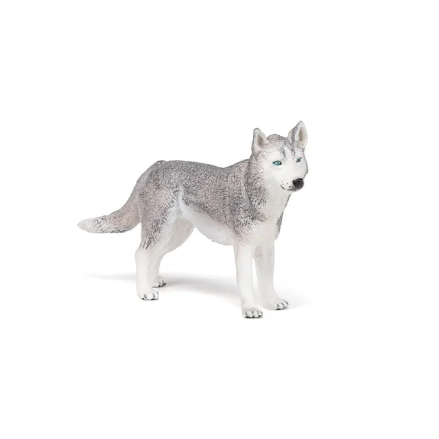 papo-dogs-cats-husky-de-sib-rie-figurine-chien-nordique image 1