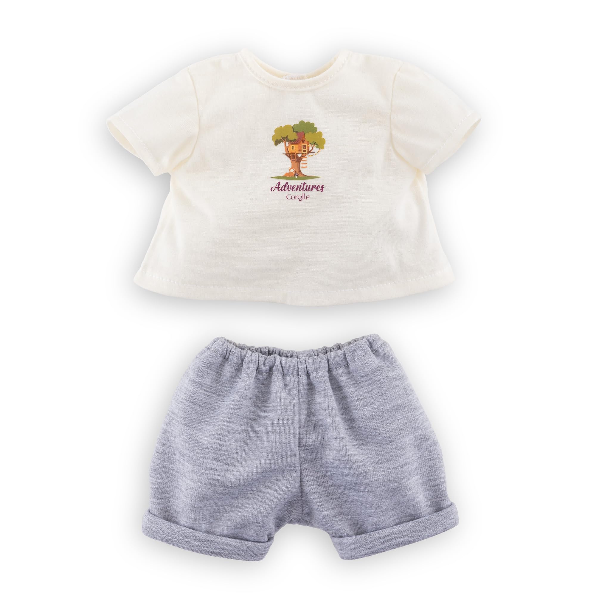 corolle-mon-grand-poupon-t-shirt-short-petit-explorateur-36-cm image 1