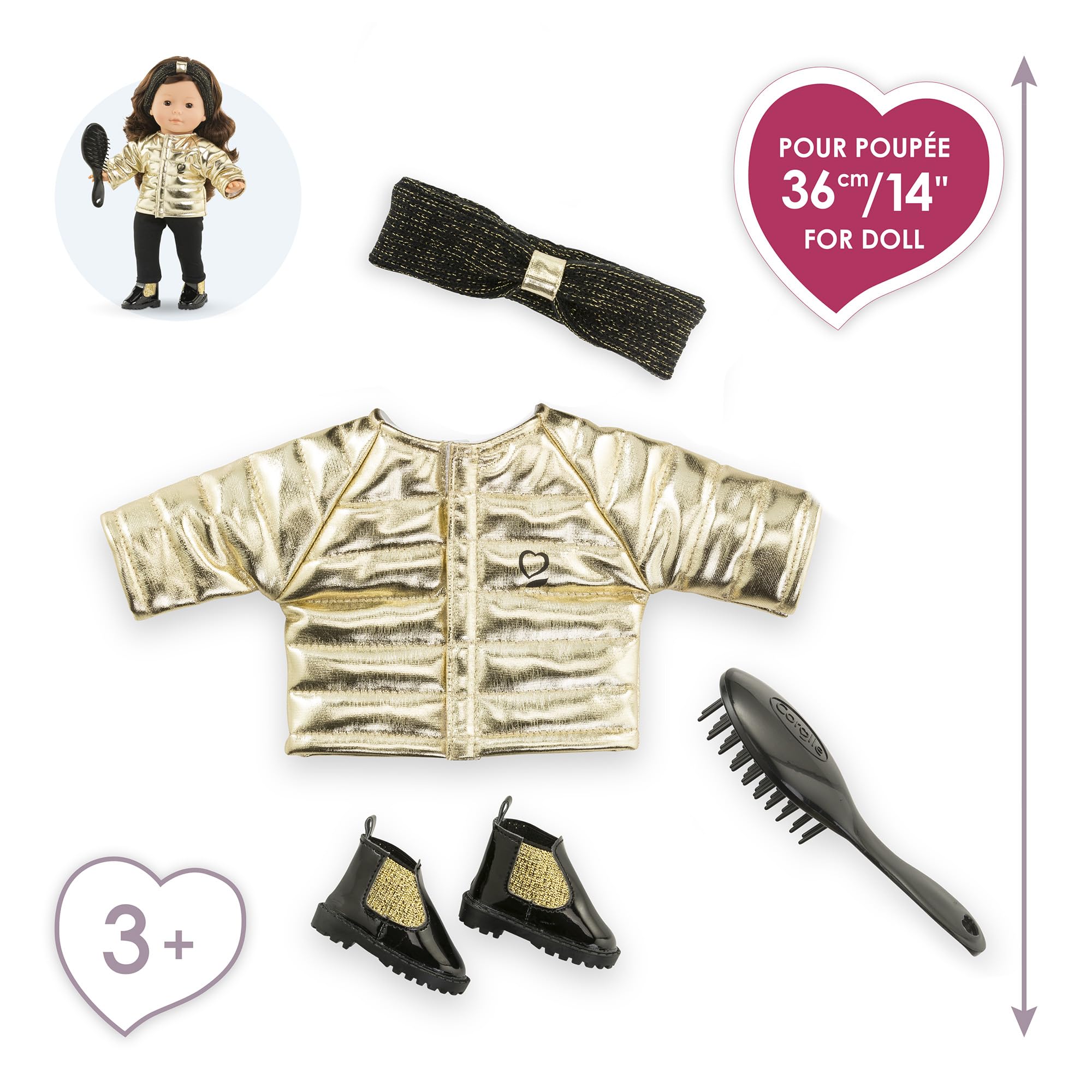 corolle-ma-corolle-coffret-couture-doudoune-dor-e-v-tement-36cm image 2