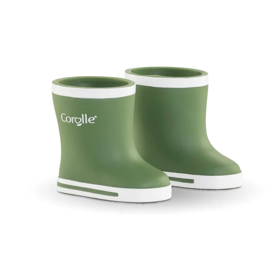 corolle-ma-corolle-bottes-pluie-kaki-chaussures-poup-e-36-cm image 1