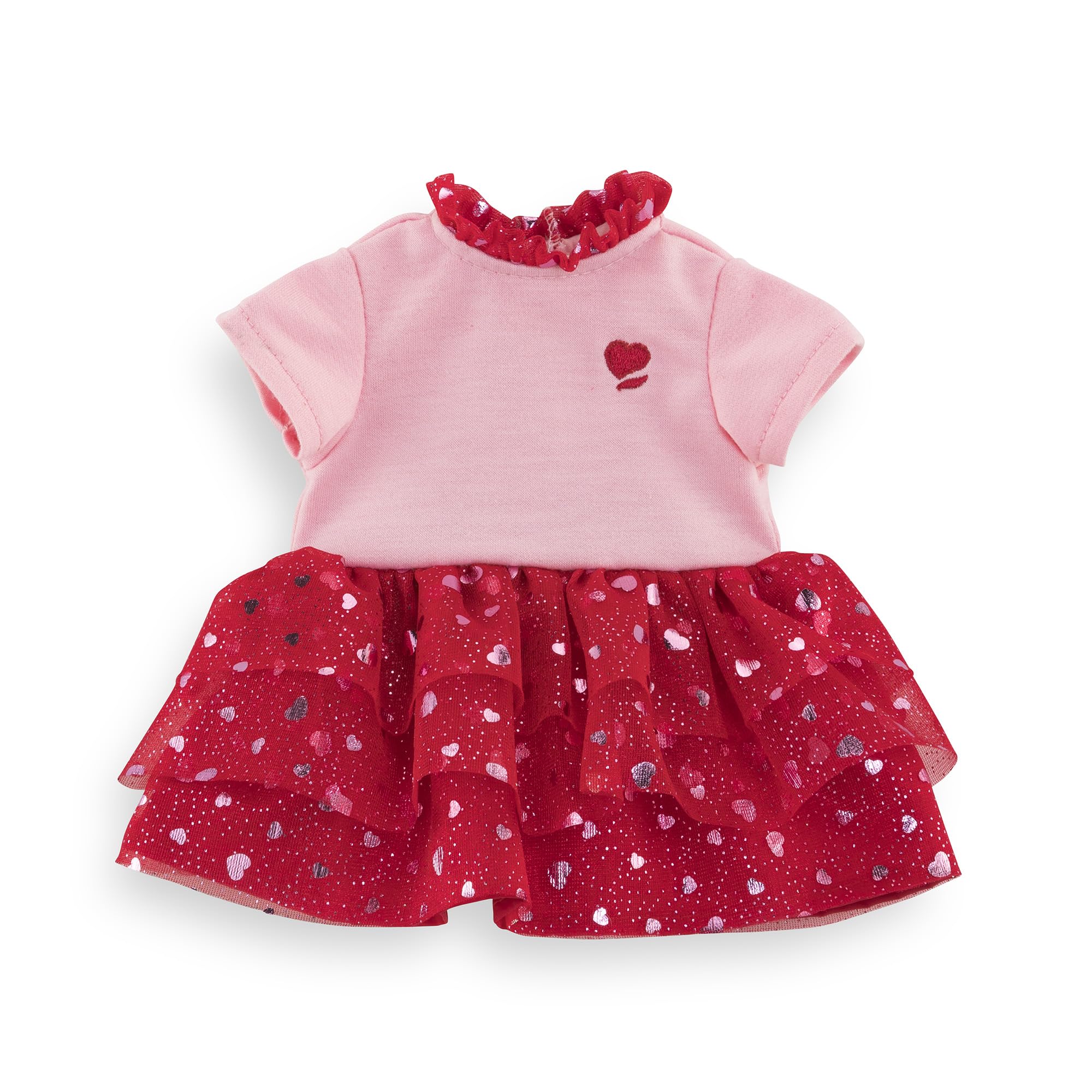 ma-corolle-robe-p-tale-de-coeurs-v-tement-poup-e-36-cm image 1