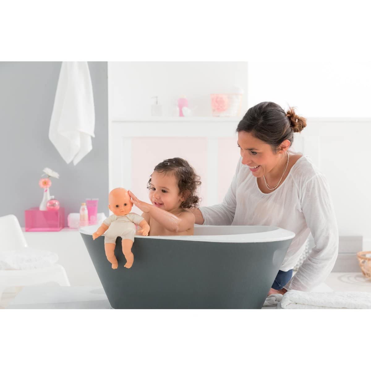 corolle-mon-premier-b-b-bain-marin-30-cm-jouet-grenouille image 2