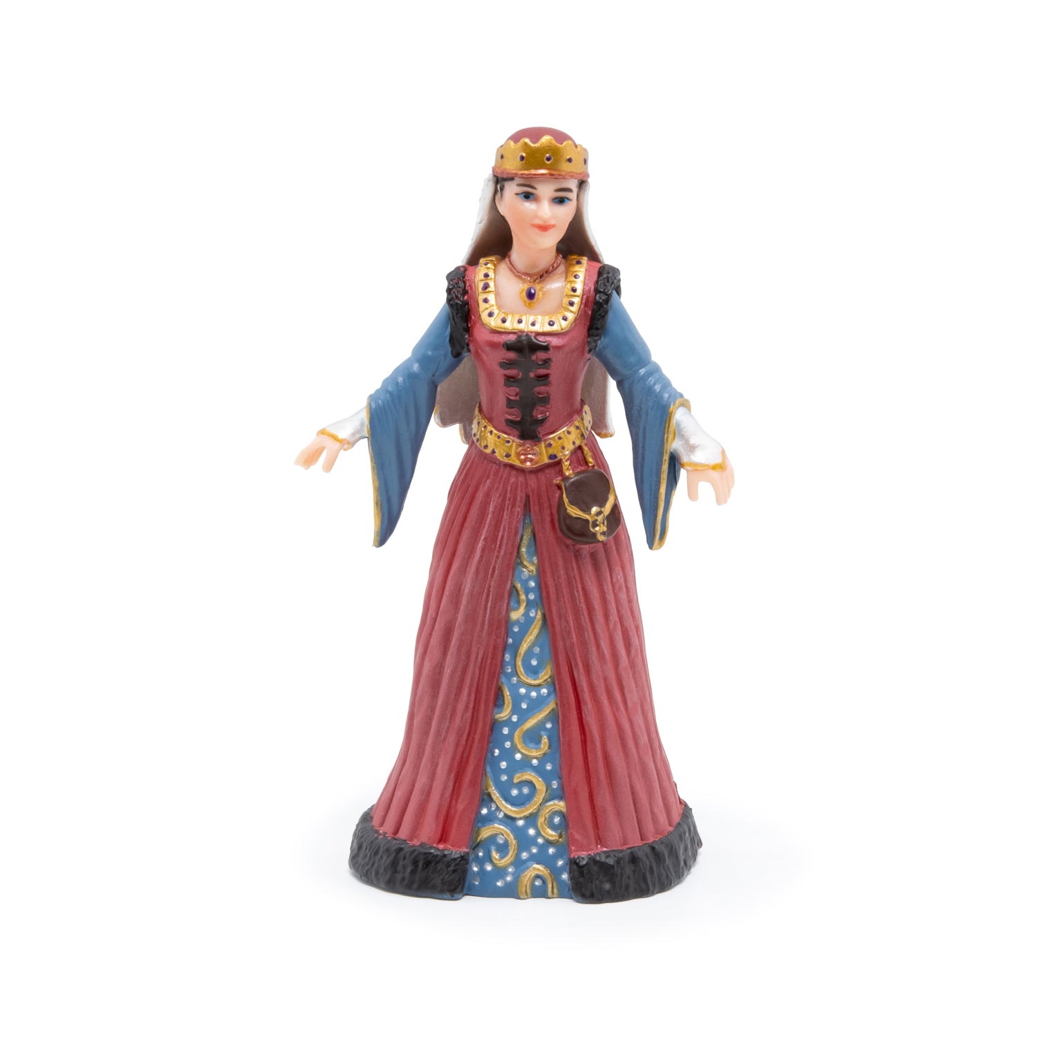 papo-medieval-reine-m-di-vale-figurine-peinte-main image 1