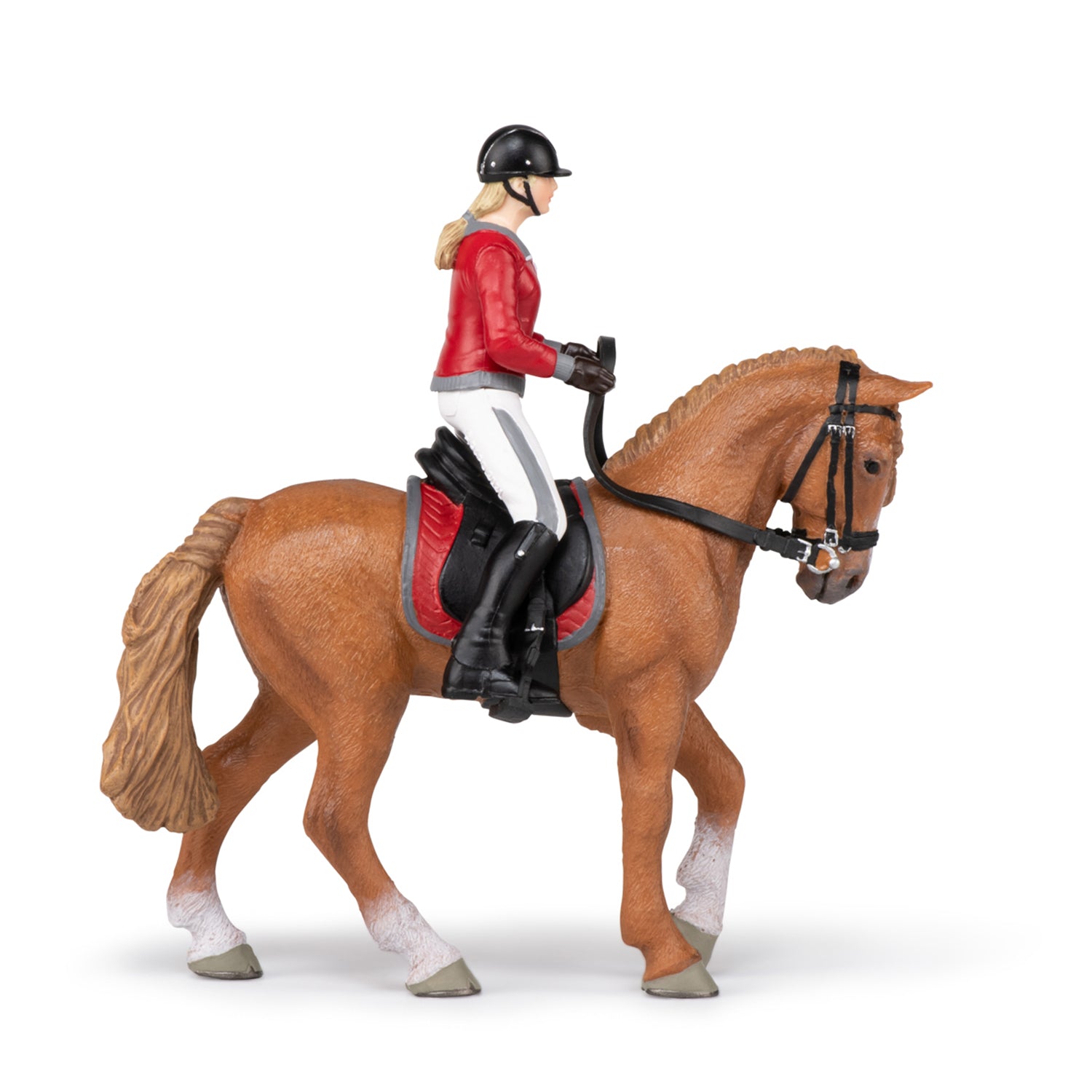 papo-chevaux-figurine-cheval-promenade-et-cavali-re image 2