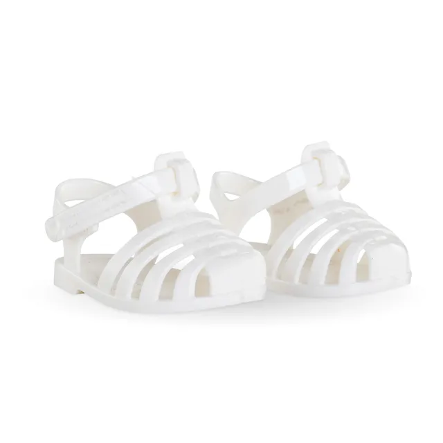 mon-grand-poupon-sandales-blanches-chaussures-poupon-36-cm image 1