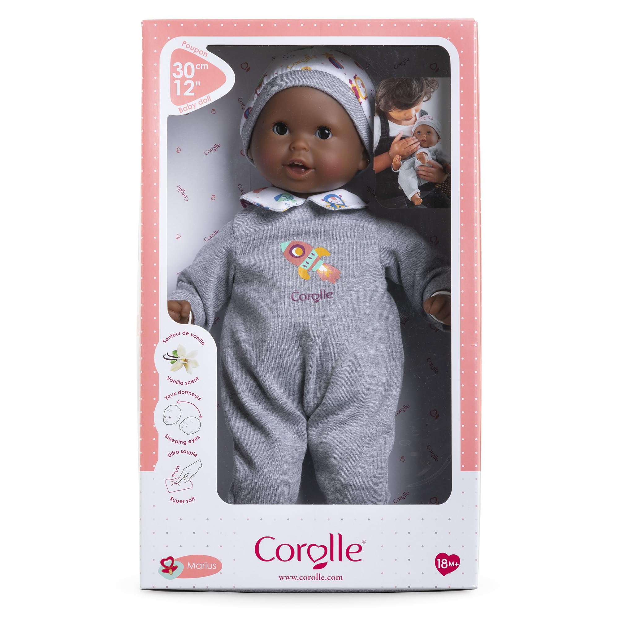 corolle-mon-premier-b-b-calin-marius-poupon-30-cm-yeux-dormeurs image 7