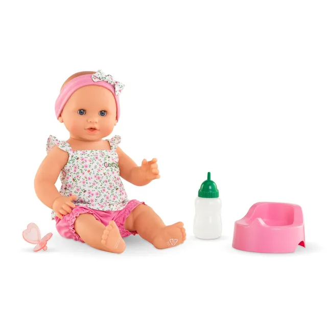 corolle-mon-grand-poupon-emma-fait-pipi-poupon-36-cm-yeux-bleus image 1