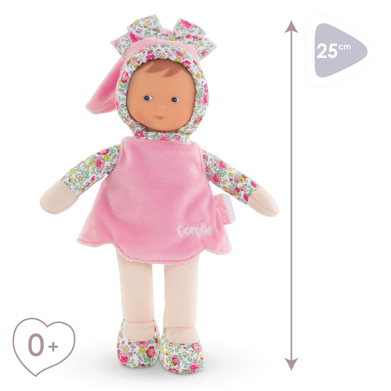 corolle-mon-doudou-miss-rose-jardin-en-fleurs-doudou-25-cm-naissance image 4