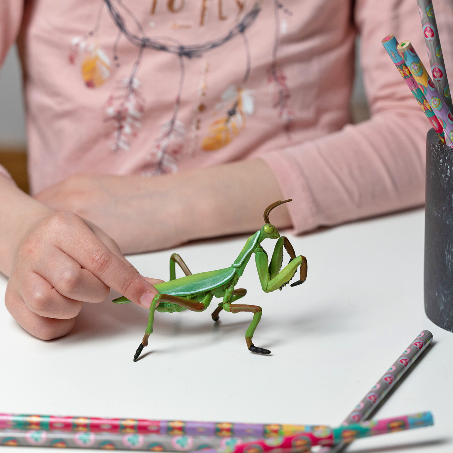 papo-garden-animals-figurine-mante-religieuse-insecte-jardin image 3