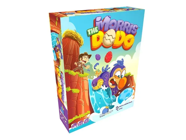 blue-orange-morris-the-dodo-jeu-coop-ratif-oeufs-cascade image 1