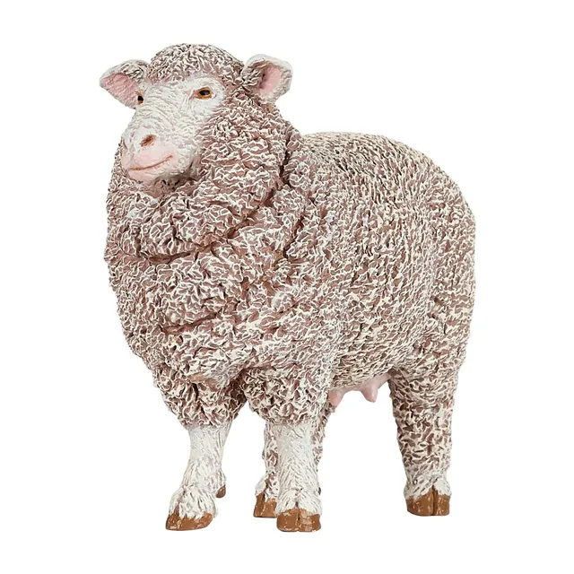 papo-farmyard-friends-brebis-m-rinos-figurine-ferme image 1