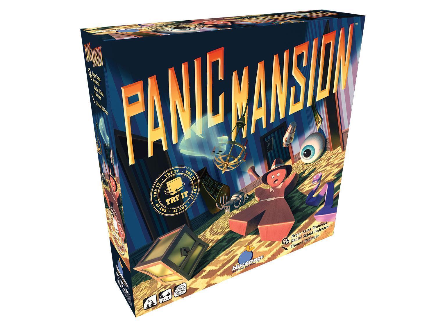 blue-orange-panic-mansion-jeu-famille-manoir-maudit image 1