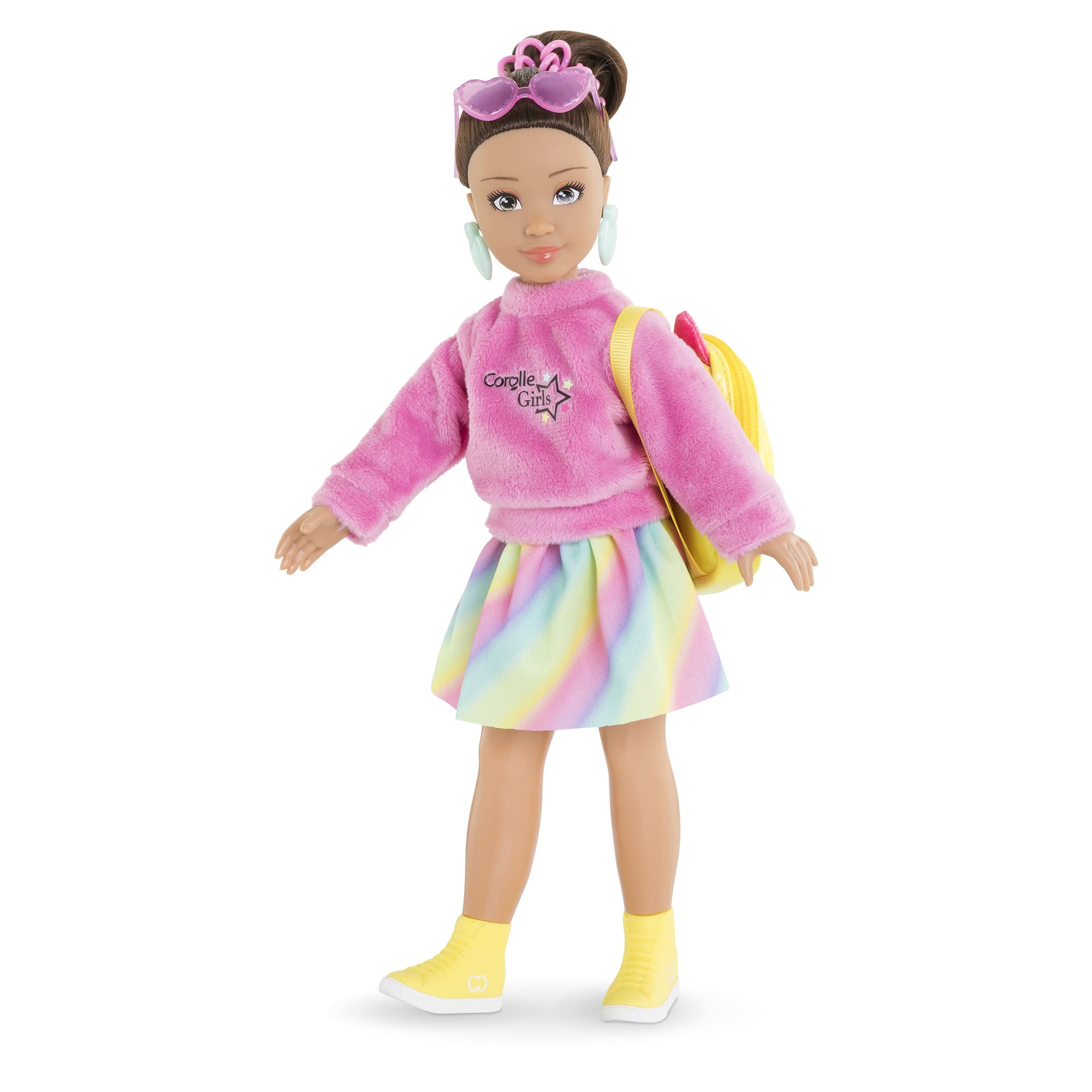 corolle-girls-dressing-fluo-tenue-poup-e-mannequin-28cm-7-pcs image 4