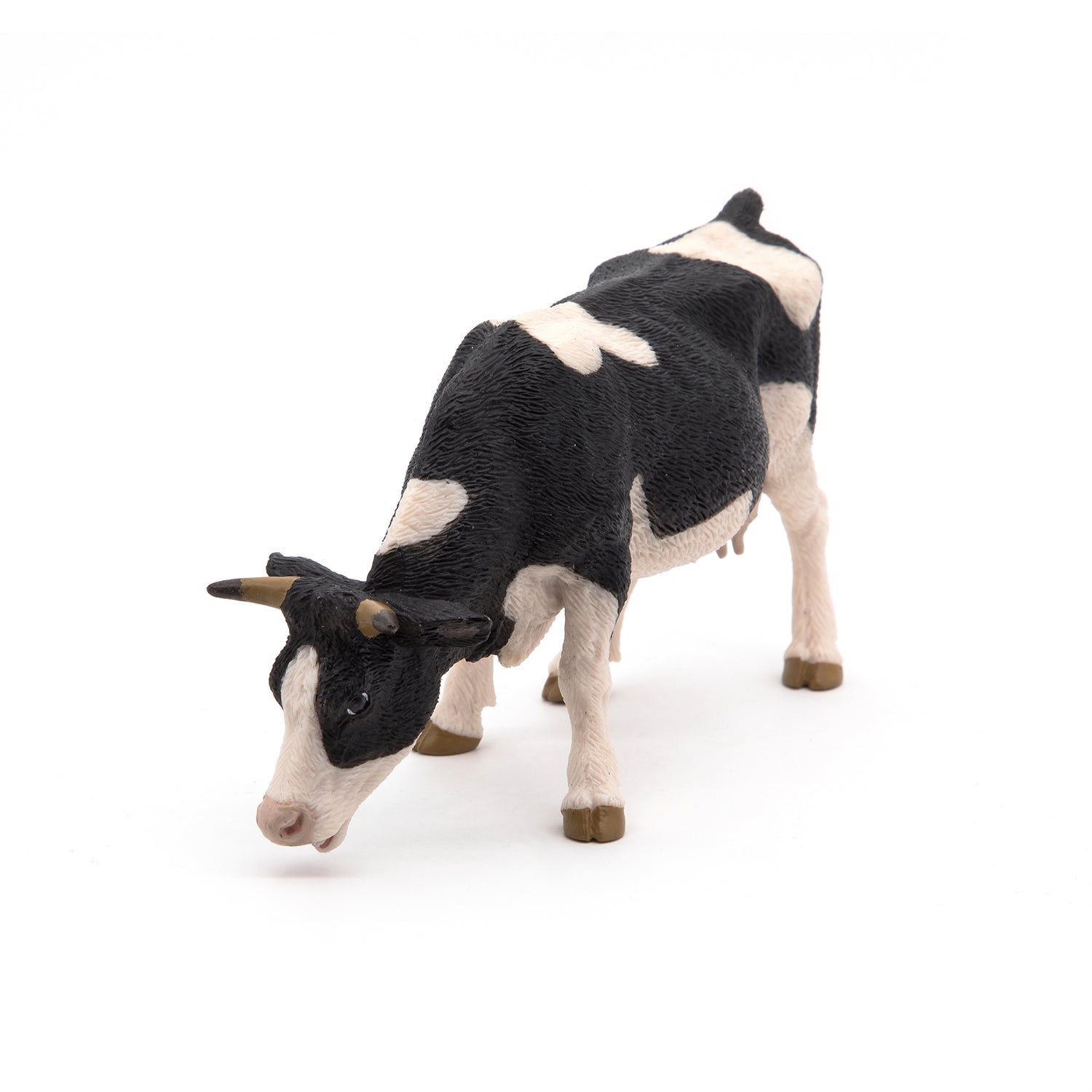 papo-farmyard-friends-vache-noire-et-blanche-figurine-broutant image 5