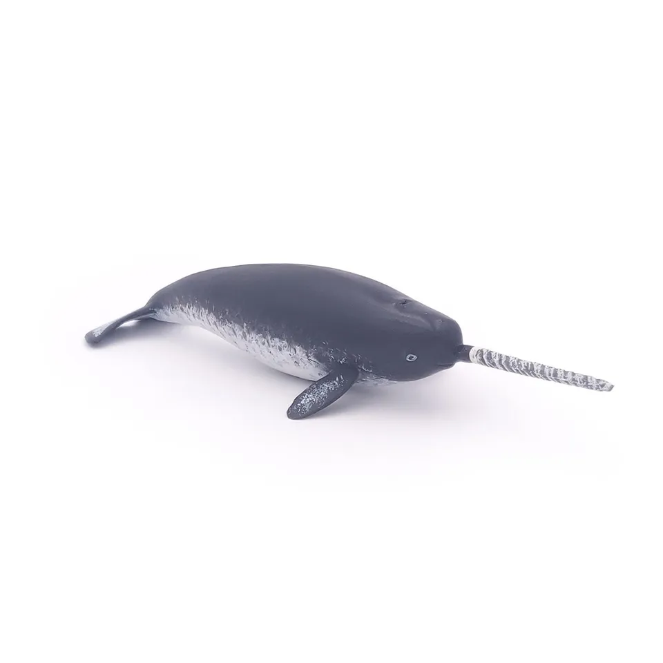 papo-marine-world-narval-figurine-d-fense-torsad-e image 1