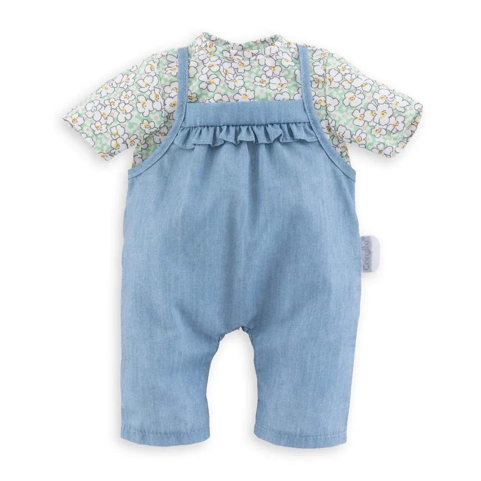 corolle-mon-grand-poupon-blouse-et-salopette-36-cm-tenue image 1