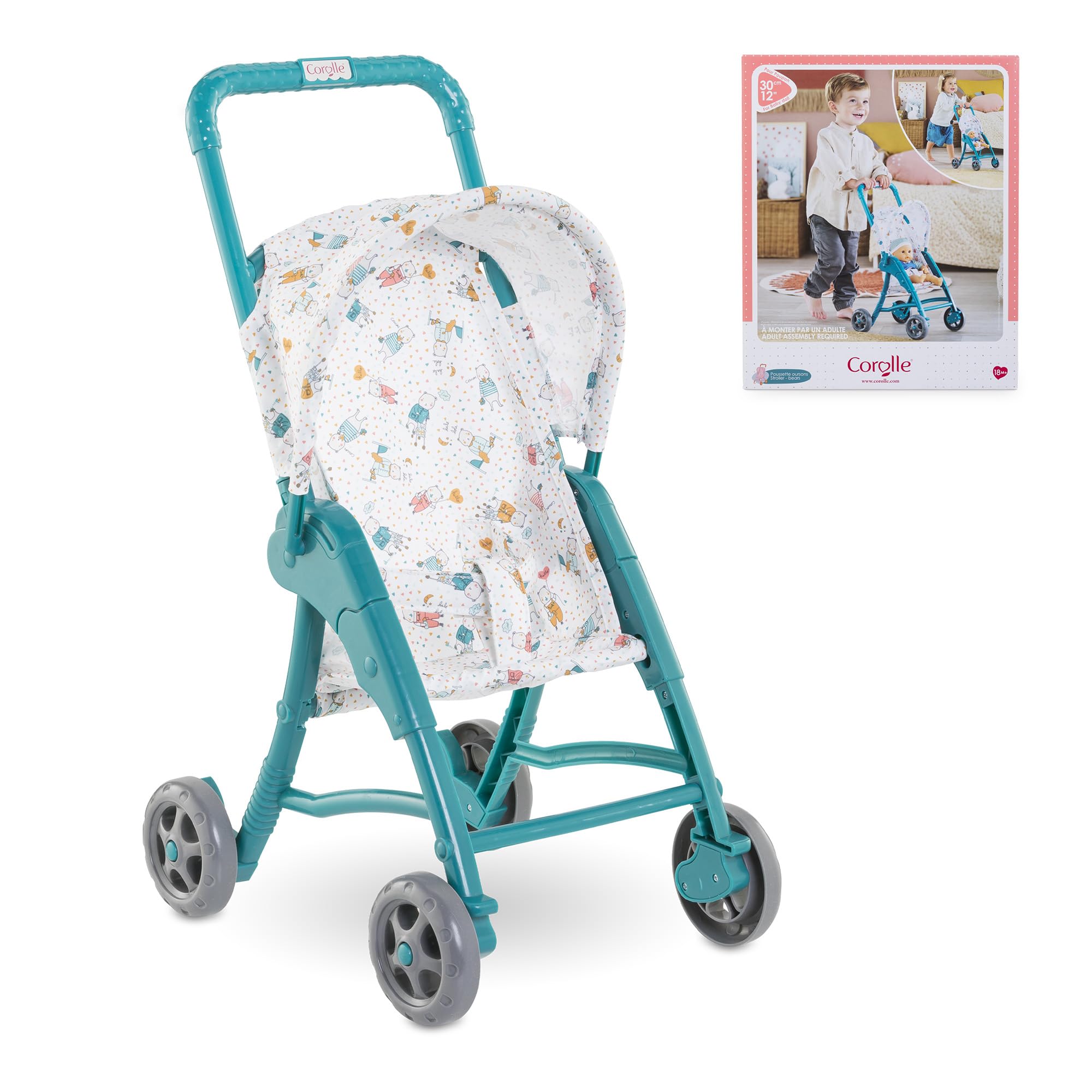 corolle-mon-premier-poupon-poussette-oursons-30cm-d-s-18-mois image 3