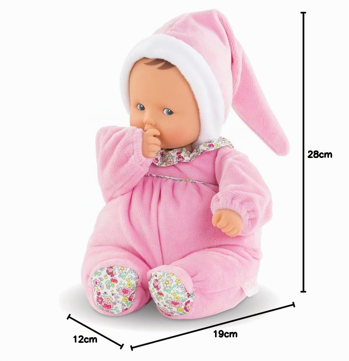 corolle-mon-doudou-babipouce-jardin-en-fleurs-28cm-rose image 5