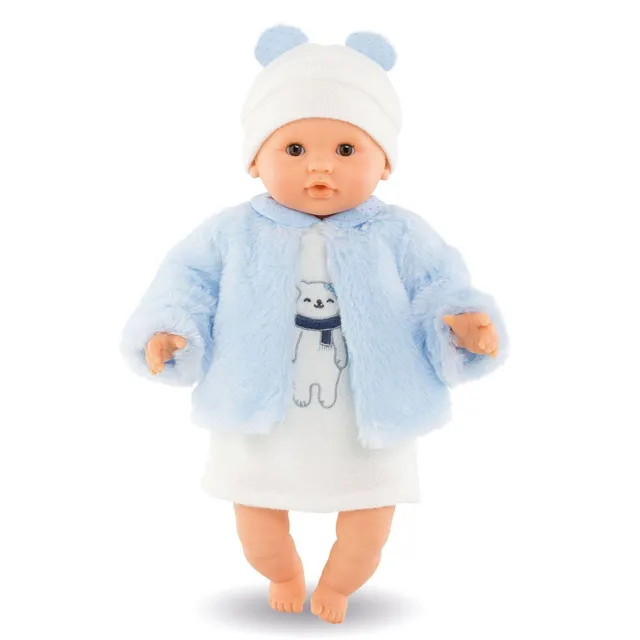 corolle-mon-premier-manteau-hiver-polaire-v-tement-poupon-30cm image 1