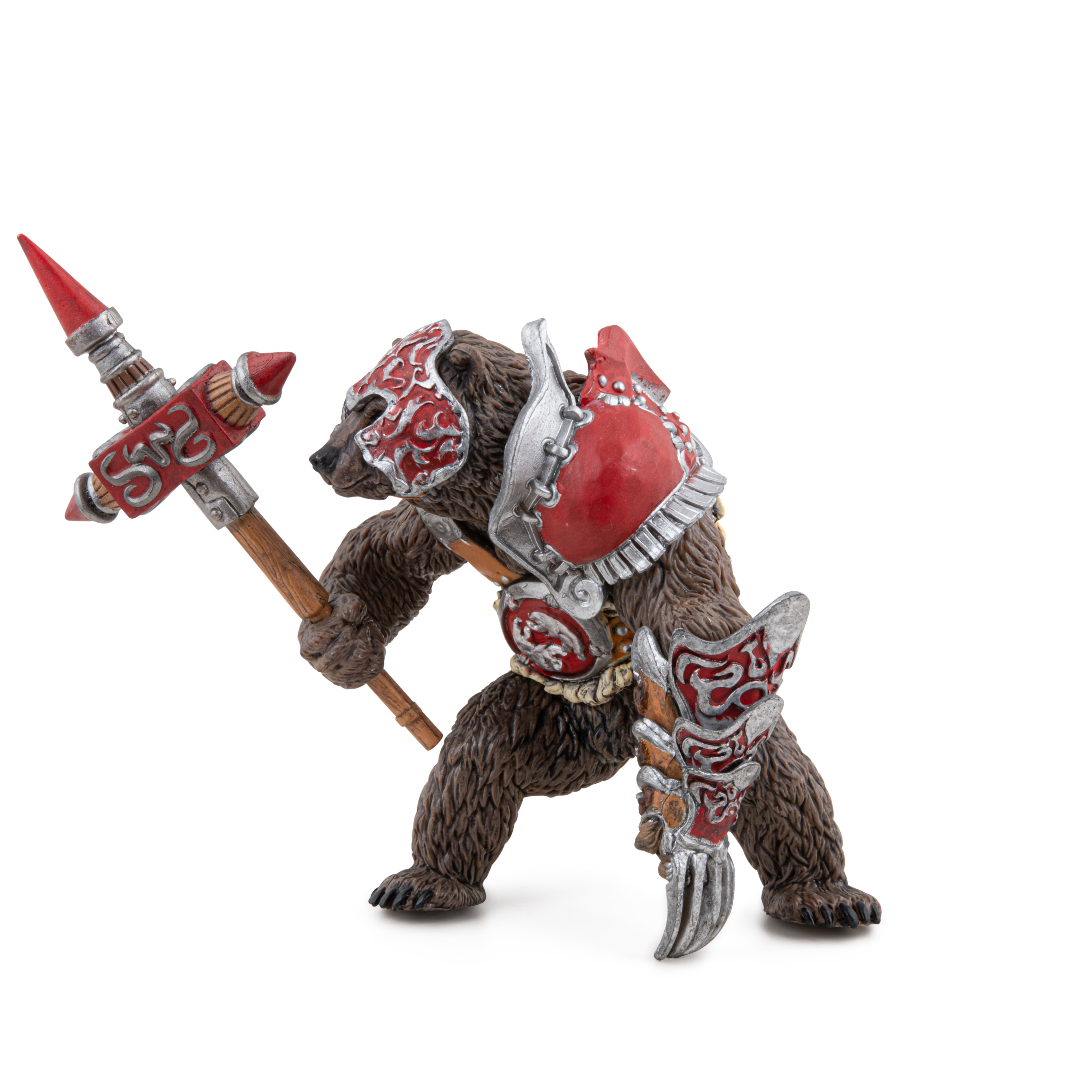 papo-fantasy-mutant-ours-figurine-guerrier-armure image 2