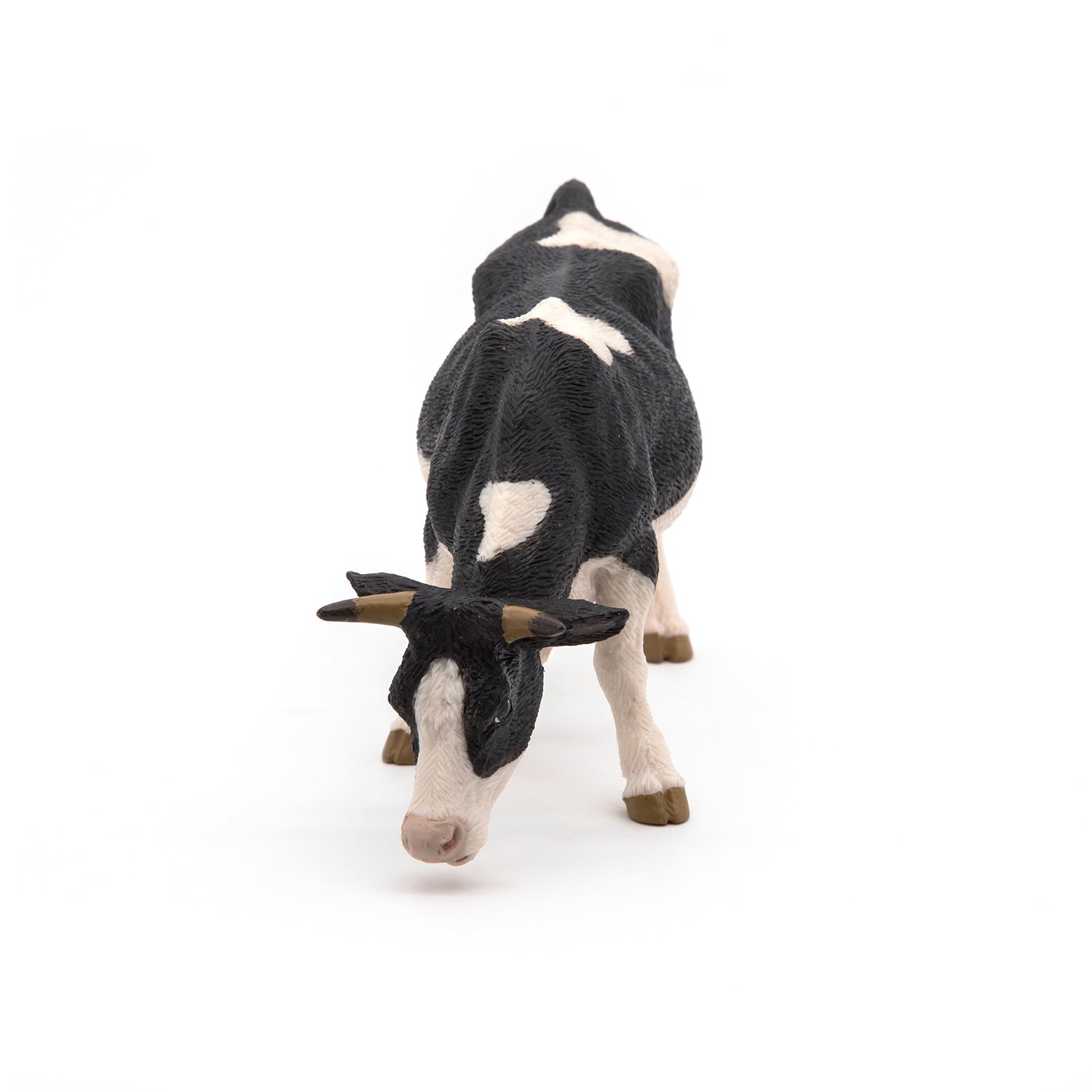 papo-farmyard-friends-vache-noire-et-blanche-figurine-broutant image 4