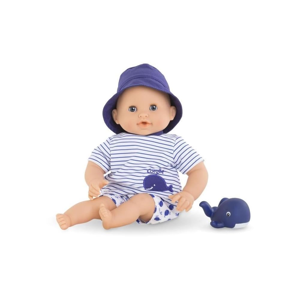 corolle-mon-premier-b-b-bain-marin-poupon-30-cm-baleine-bain image 3