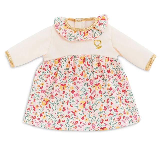 corolle-mon-grand-poupon-robe-hiver-en-fleurs-poupon-42-cm image 1