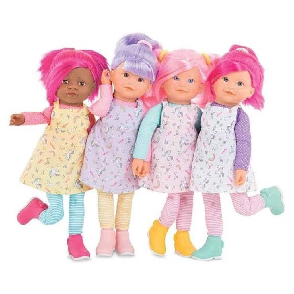 corolle-rainbow-c-lena-poupee-40-cm-cheveux-roses-licorne image 4