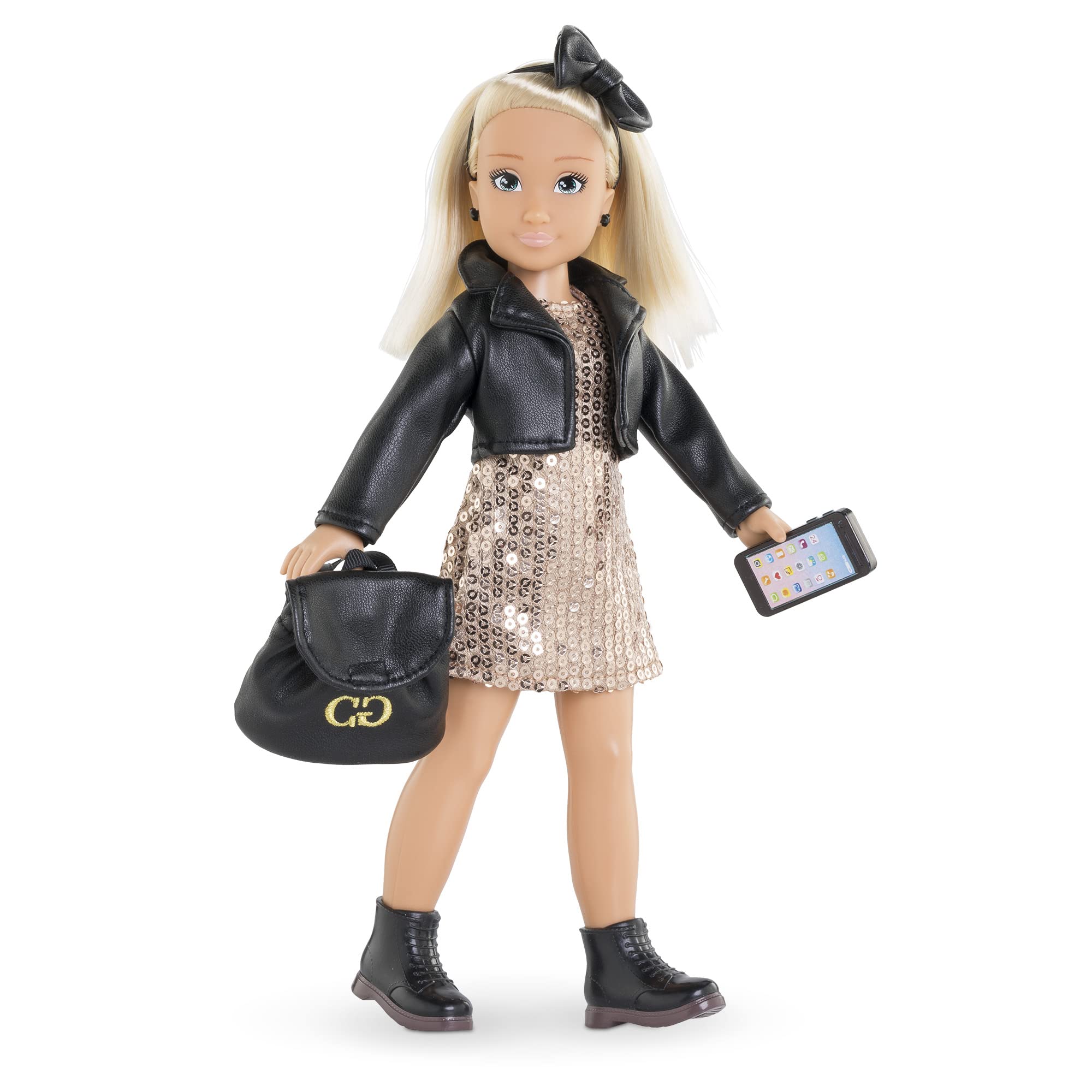 corolle-girls-dressing-de-f-te-tenue-poup-e-28-cm-7-accessoires image 2