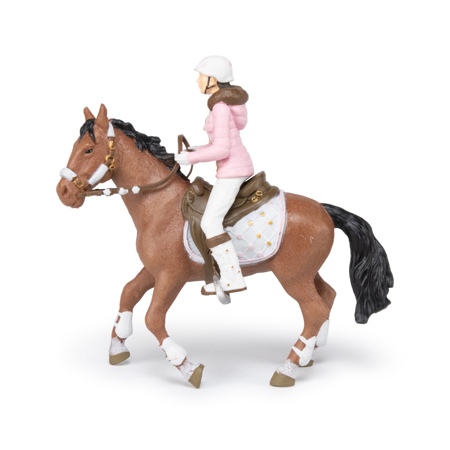 papo-horses-figurine-cheval-cavali-re-fashion-hiver image 8