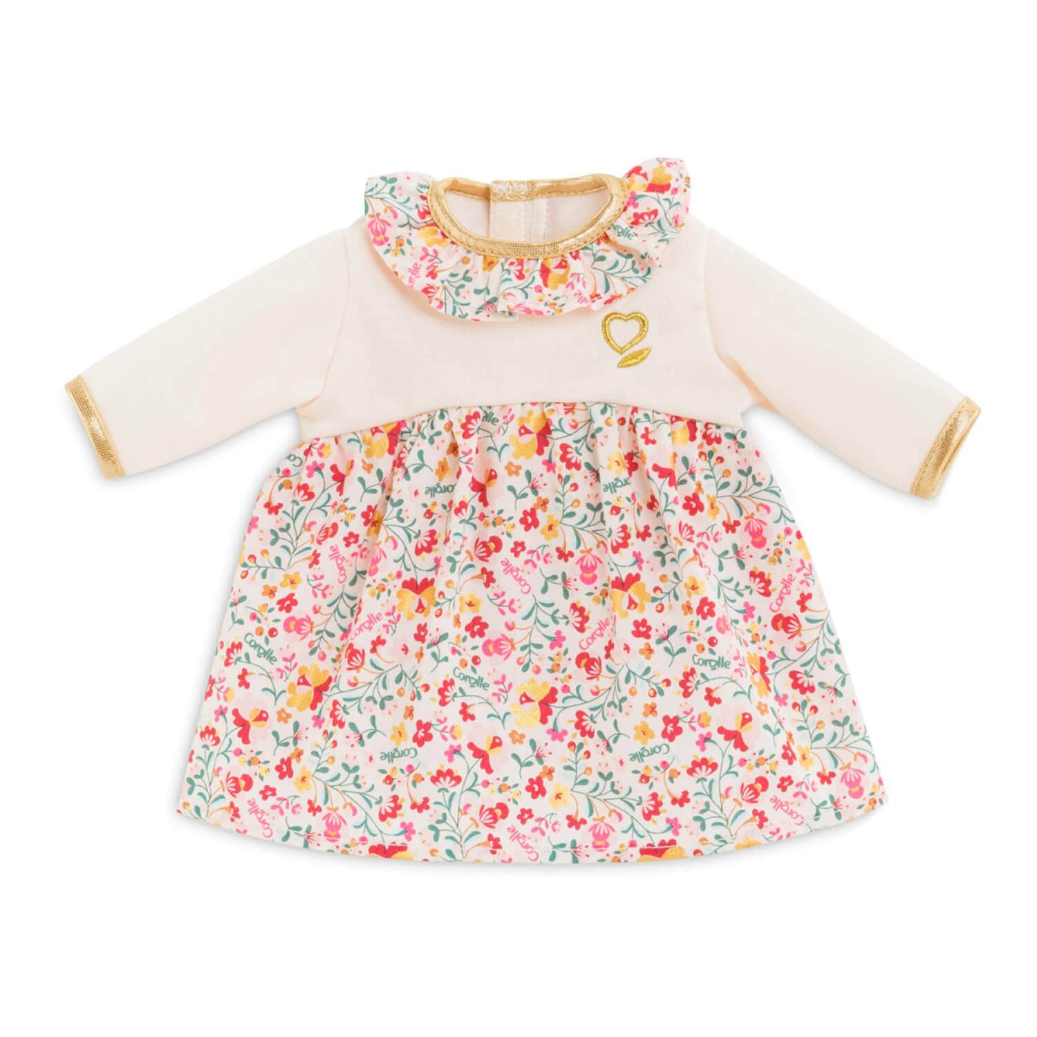 corolle-mon-grand-poupon-robe-hiver-en-fleurs-poupon-36-cm image 1
