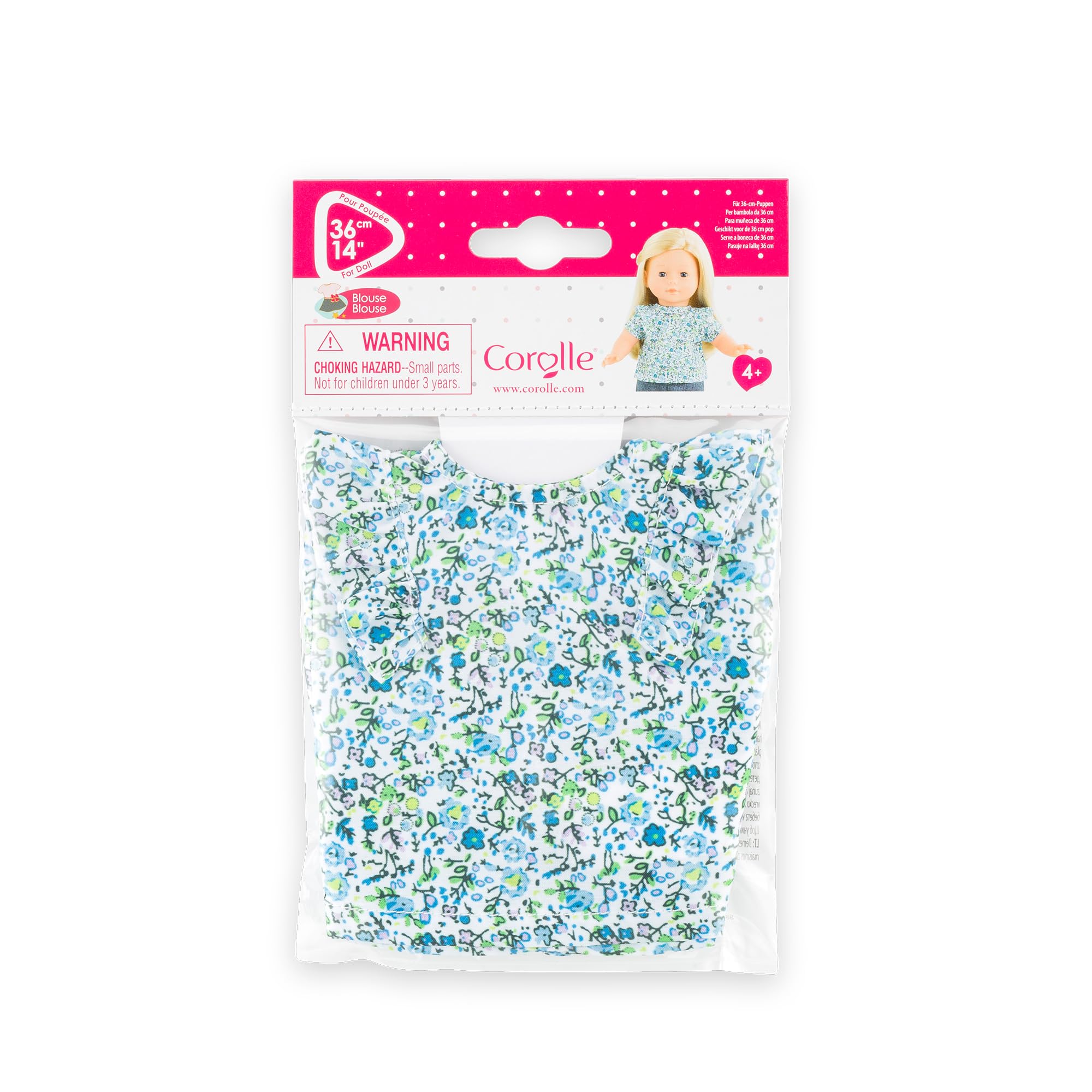 ma-corolle-blouse-fleurie-v-tement-poup-e-36-cm-d-s-3-ans image 2