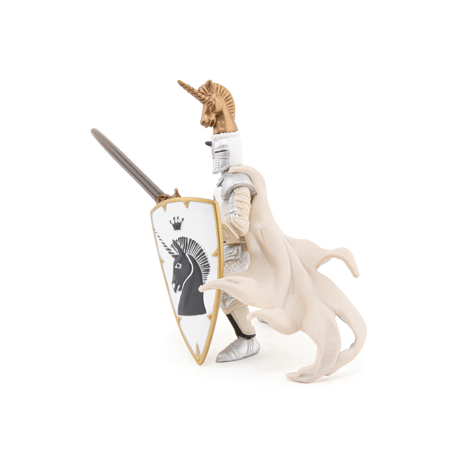 papo-medieval-ma-tre-des-armes-cimier-licorne-chevalier image 4