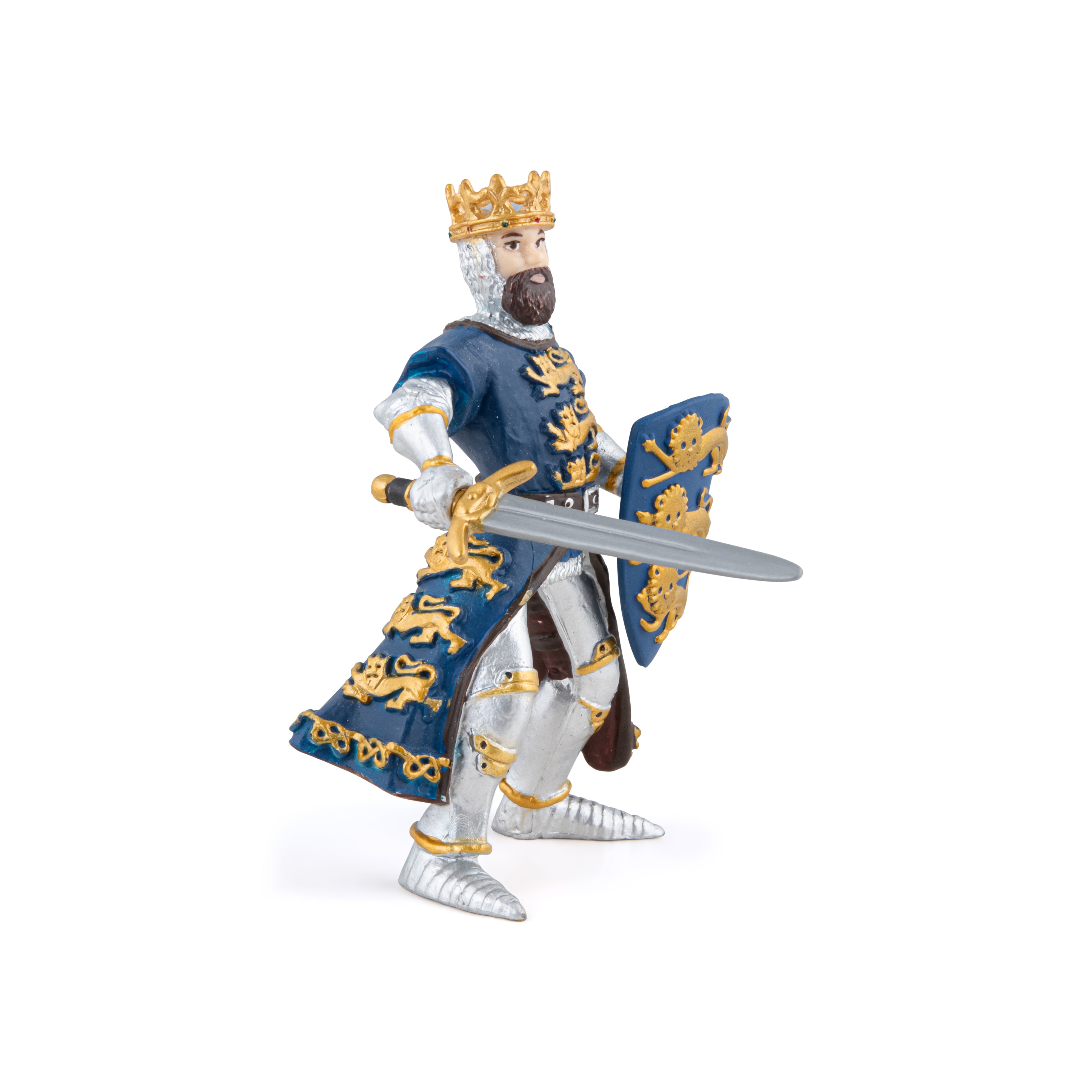 papo-medieval-roi-richard-bleu-figurine-couronne-p-e image 5