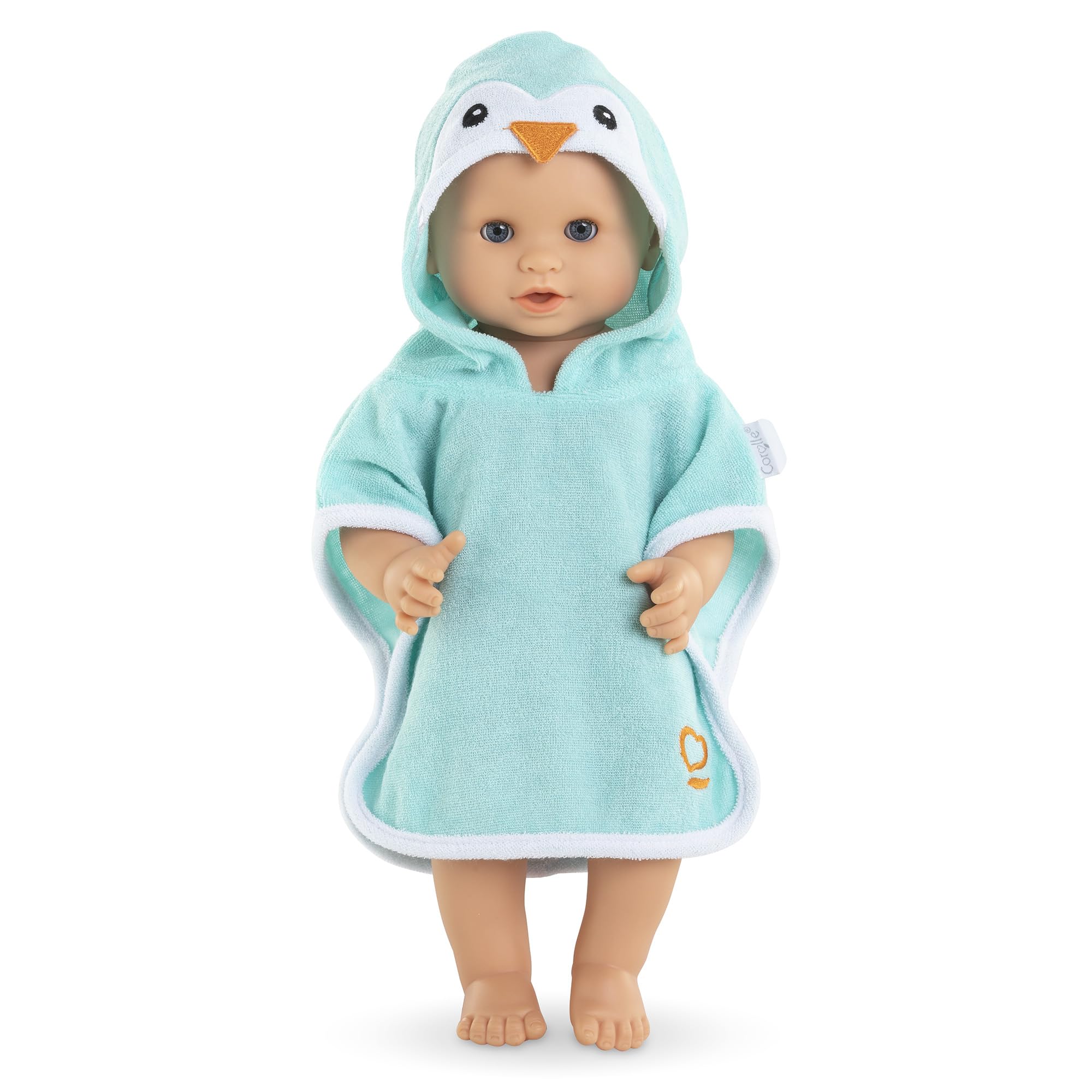 mon-grand-poupon-cape-de-bain-pingouin-v-tement-poupon-36cm image 6