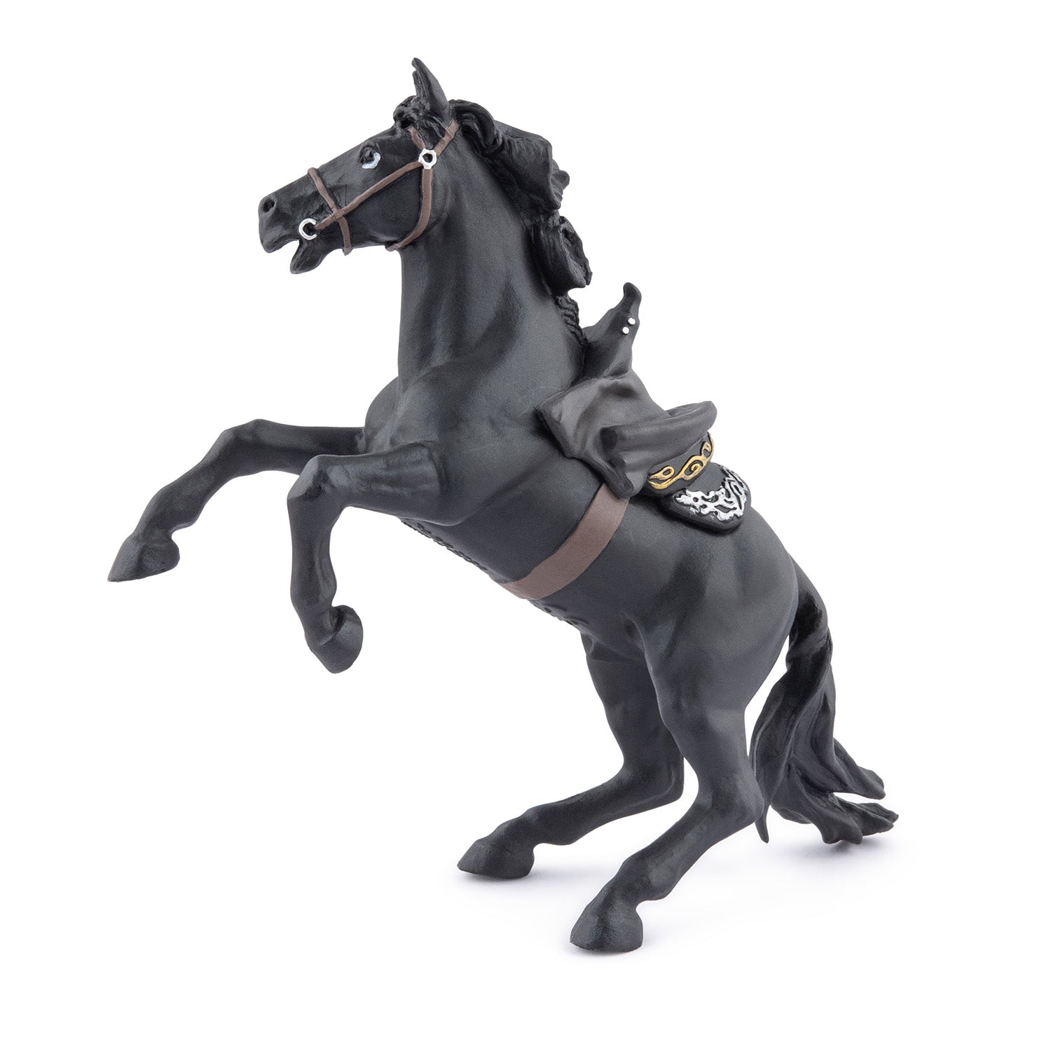 papo-historicals-cheval-de-zorro-figurine-cheval-noir-tornado image 4