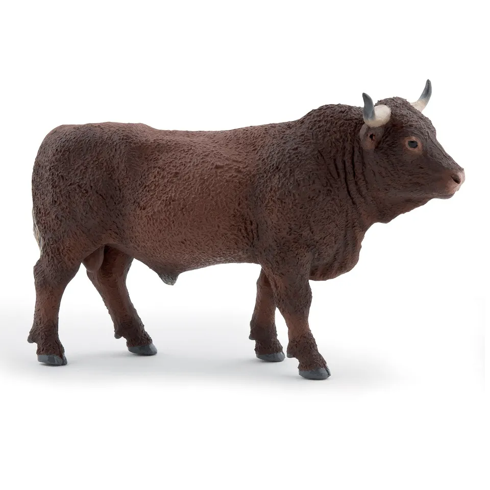 papo-farmyard-friends-figurine-taureau-salers-ferme image 1