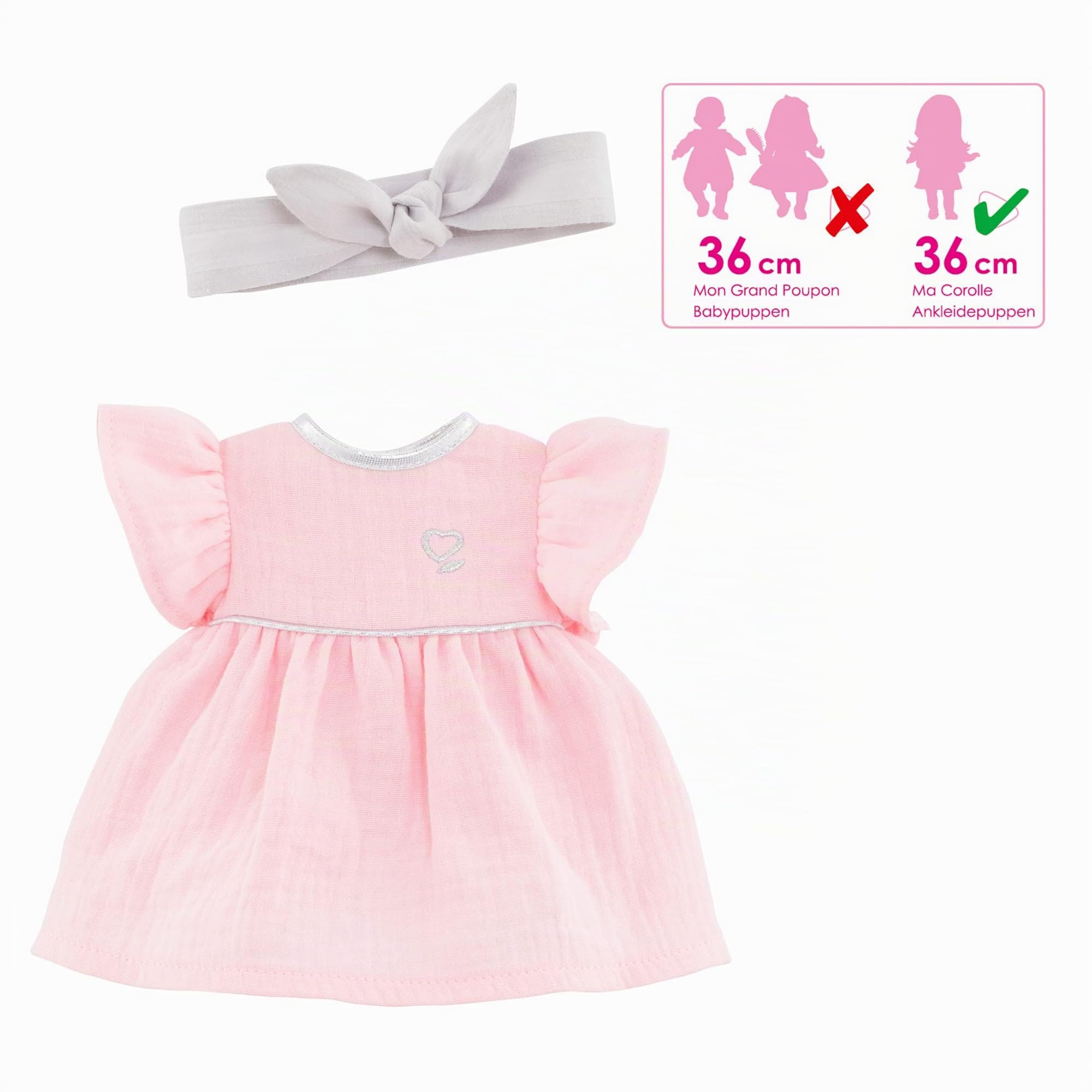 ma-corolle-robe-et-bandeau-v-tement-poup-e-36-cm-chic image 5