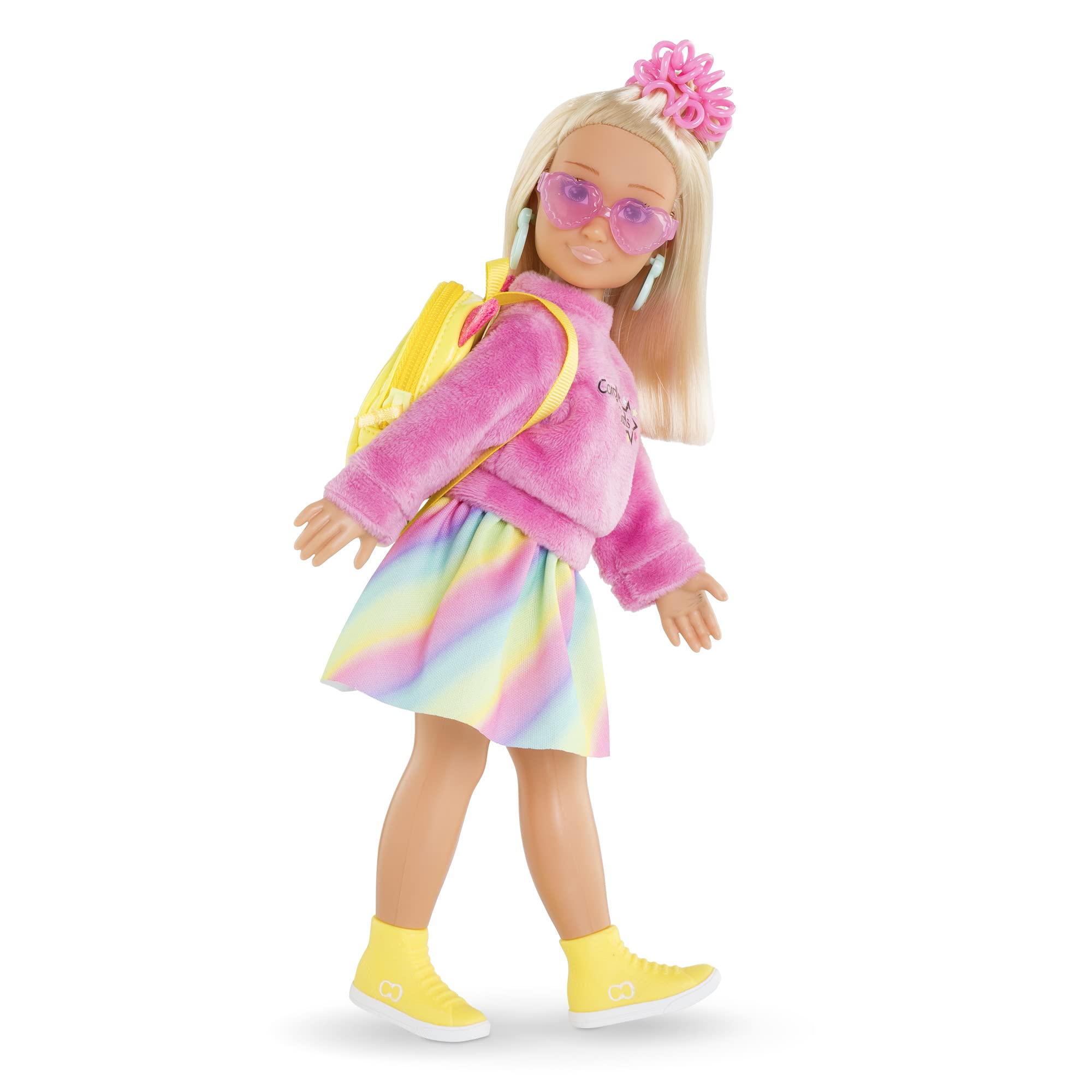 corolle-girls-dressing-fluo-tenue-poup-e-mannequin-28cm-7-pcs image 2
